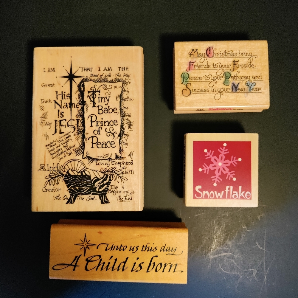 🎄RUBBER STAMPS⭐